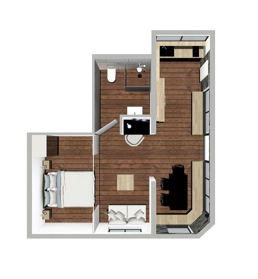 Apartment Balthazar โรวีน ภายนอก รูปภาพ